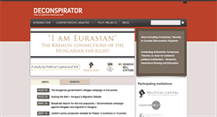 Desktop Screenshot of deconspirator.com