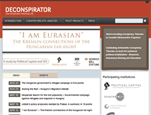 Tablet Screenshot of deconspirator.com